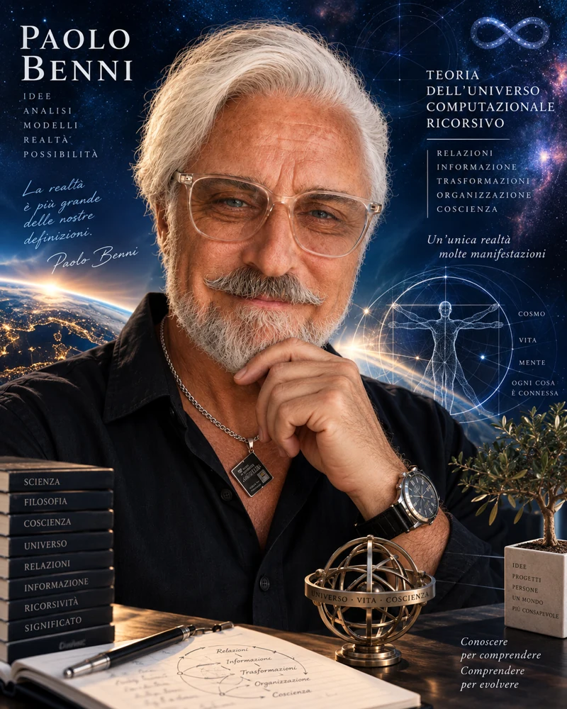 Ritratto illustrato di Paolo Benni fornito dall’autore